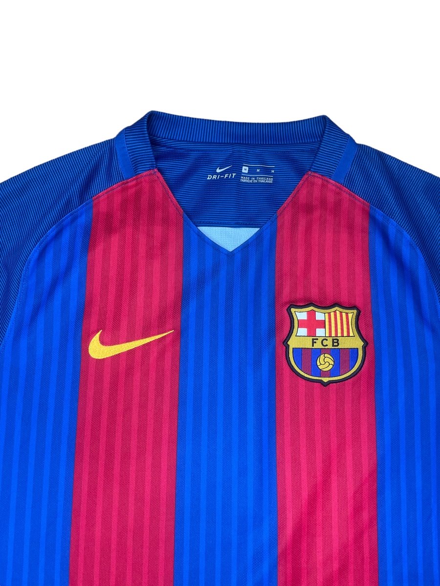 Barcelona Home Shirt 2016/17 - 10/10 - M