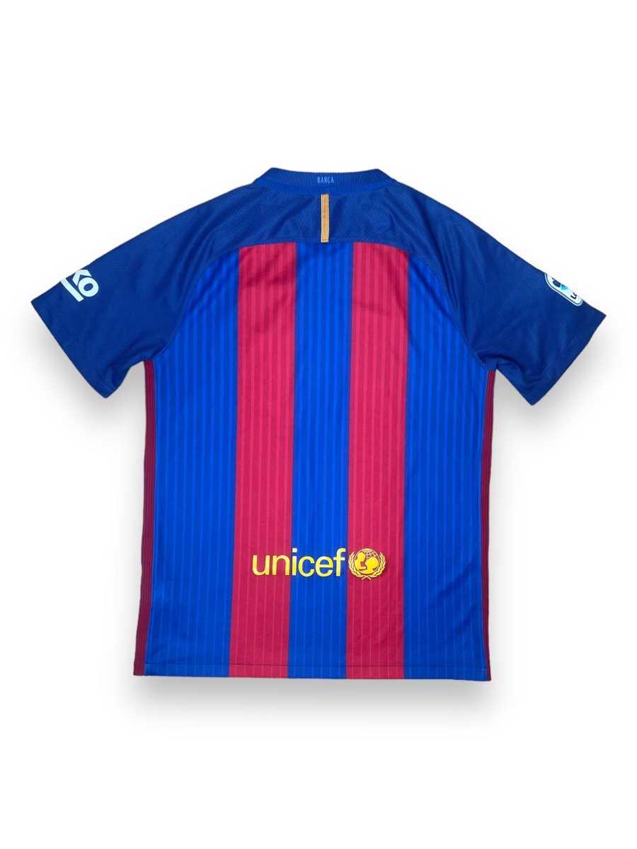 Barcelona Home Shirt 2016/17 - 10/10 - M