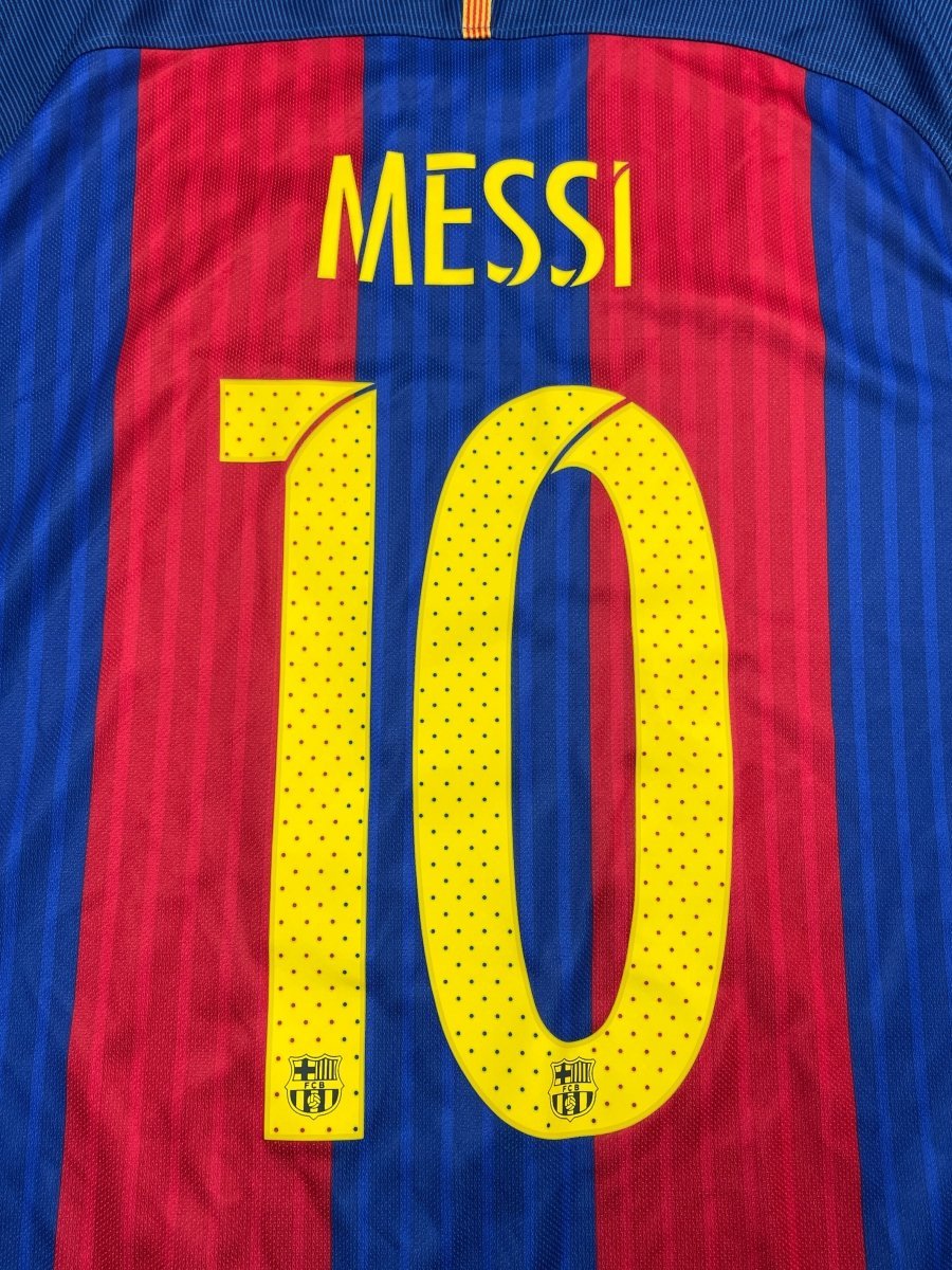 Barcelona Home Shirt 2016/17 Messi #10 - 10/10 - M