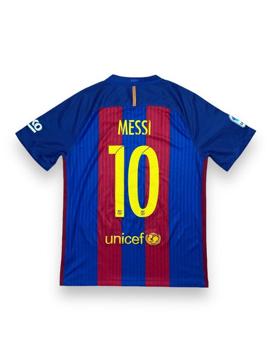 Barcelona Home Shirt 2016/17 Messi #10 - 10/10 - M