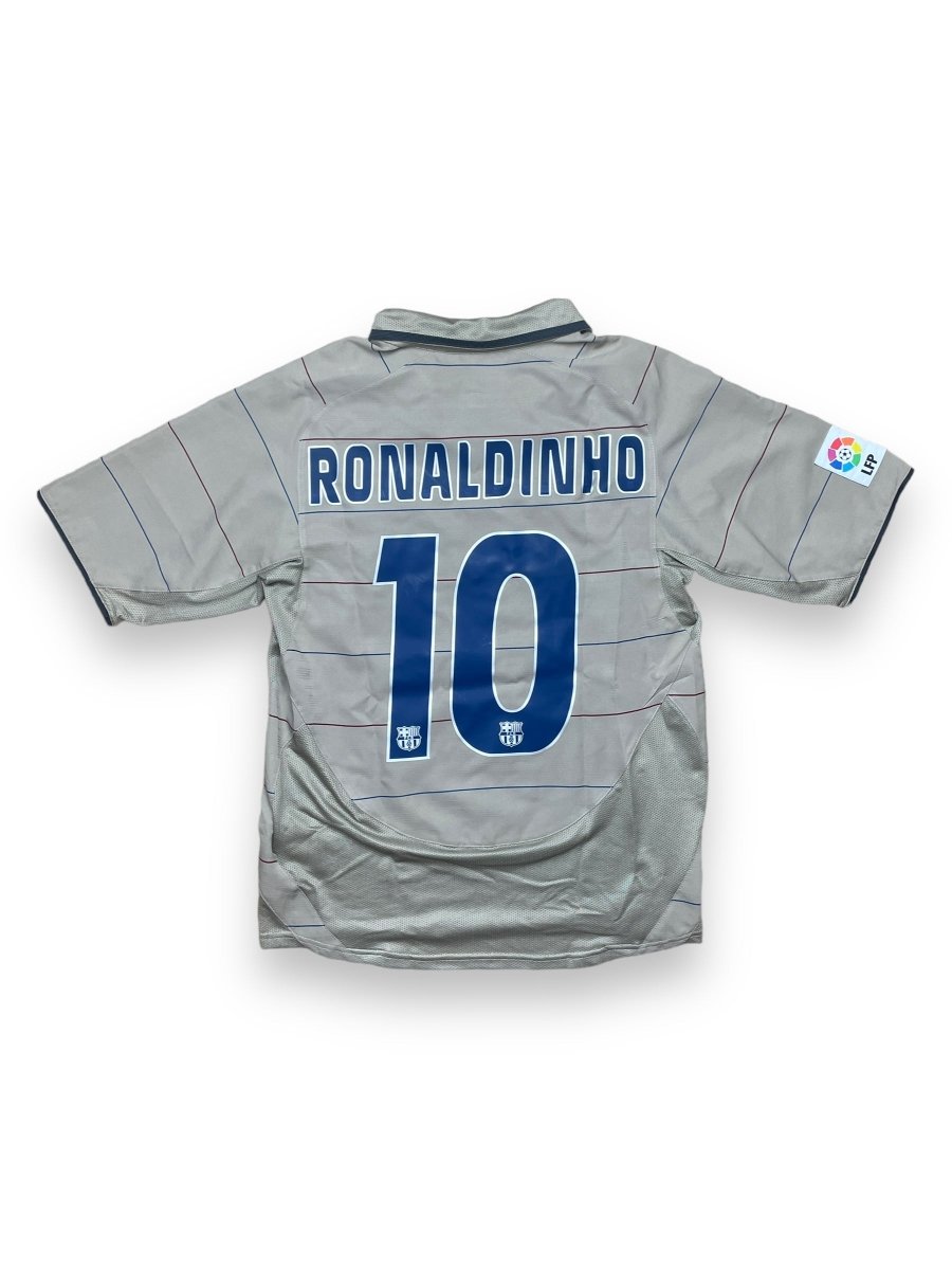 Barcelona Third Shirt 2004/5 Ronaldinho #10 - 10/10 - S