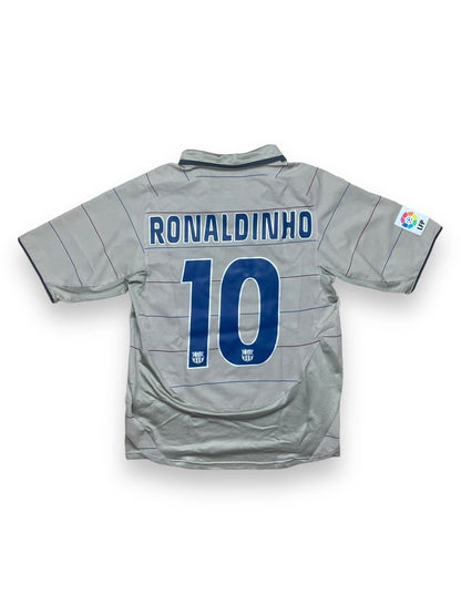 Barcelona Third Shirt 2004/5 Ronaldinho #10 - 10/10 - S