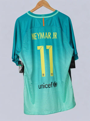 Barcelona Third Shirt 2016/17 Neymar Jr 11 BNWT (XL)