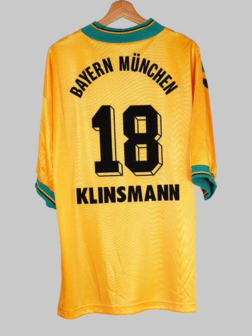 Bayern Munich Away Shirt 1993/95 Klinsmann 18 (XL)