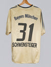 Camiseta visitante del Bayern de Múnich 2004/5 Schweinsteiger #31 (L)
