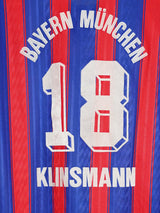 Bayern Munich Home Shirt 1995 - 1997 Klinsmann 18 (M)