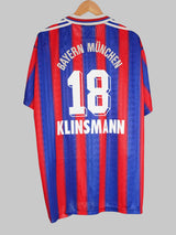 Bayern Munich Home Shirt 1995 - 97 Klinsmann 18 (XXL)