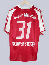 Bayern Munich Home Shirt 2003/4 Schweinsteiger 31 (M)