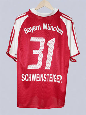 Bayern Munich Home Shirt 2003/4 Schweinsteiger 31 (M)