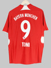 Bayern Munich Home Shirt 2007/8 Toni #9 (M)