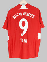 Bayern Munich Home Shirt 2007/8 Toni 9 (M)