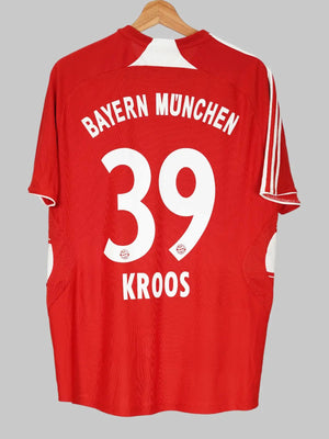 Bayern Munich Home Shirt 2007/9 Kroos 39 (M)