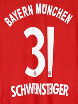Bayern Munich Home Shirt 2007/9 Schweinsteiger 31 (M)