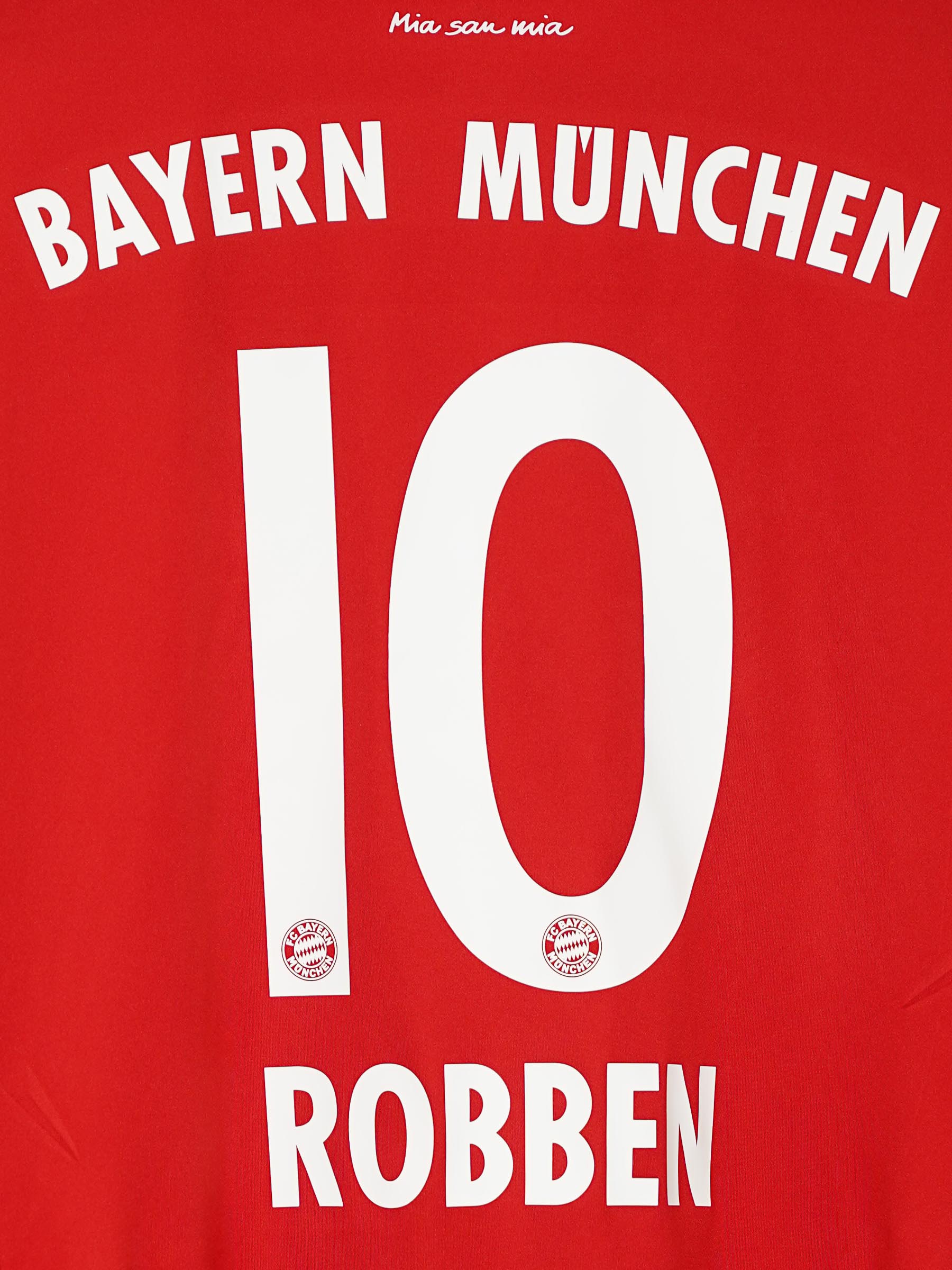 Bayern Munich Home Shirt 2013/14 Robben 10 (L)