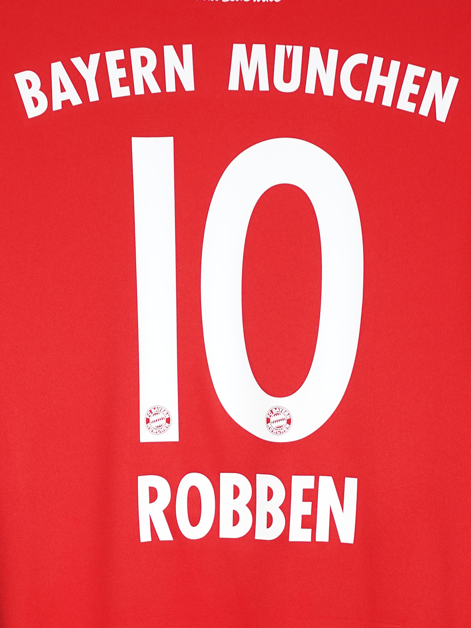 2013/14 Bayern Munich Robben #10 Home Shirt (L) Adidas | First11