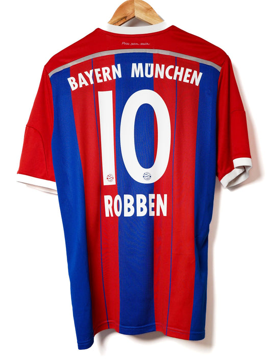 Bayern Munich Home Shirt 2014/15 Robben 10 (L)