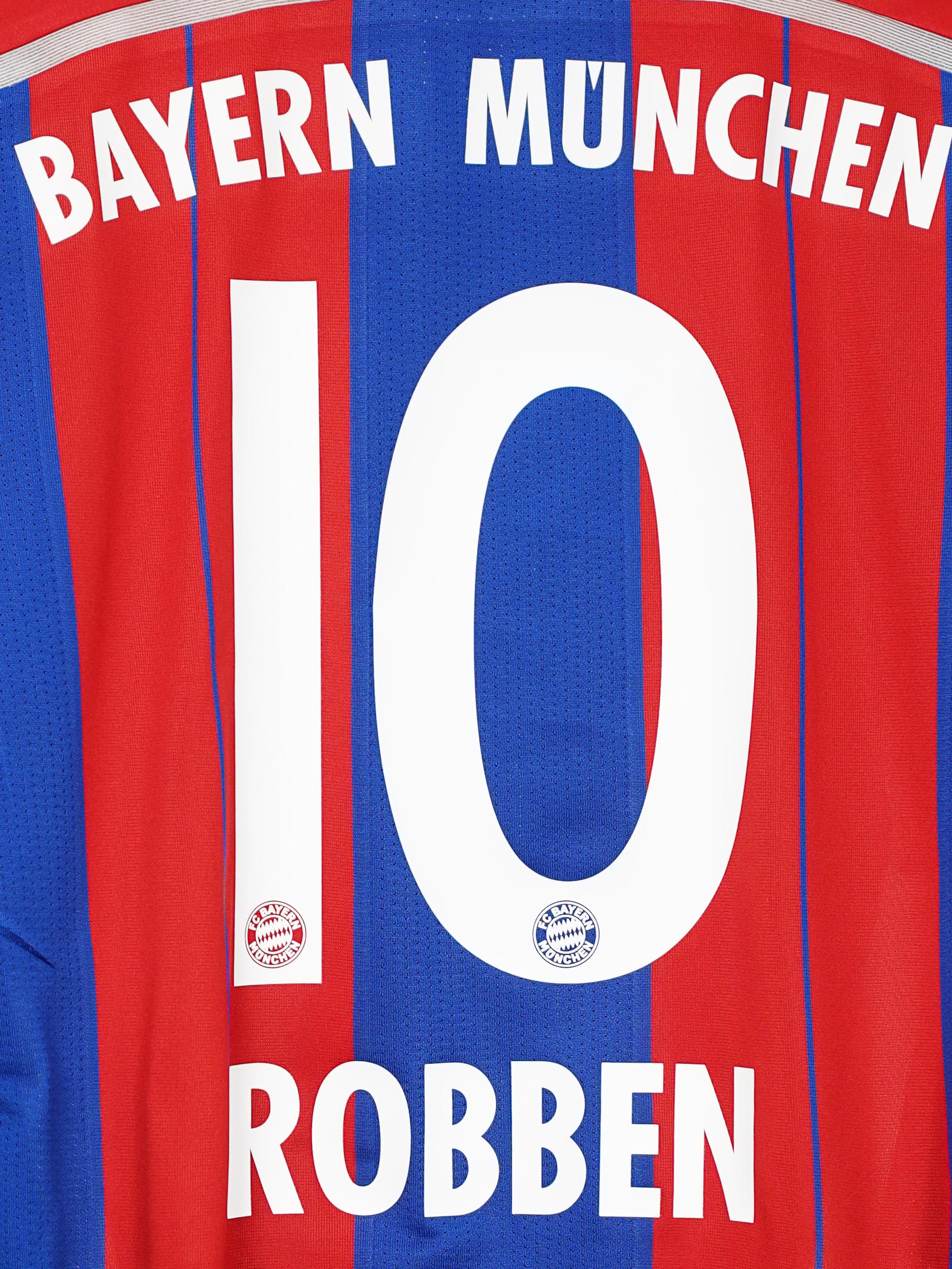Bayern Munich Home Shirt 2014/15 Robben 10 (L)