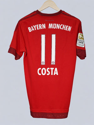 Bayern Munich Home Shirt 2015/16 Costa 11 (M)