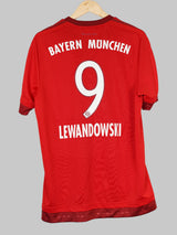 Bayern Munich Home Shirt 2015/16 Lewandowski 9 (L)