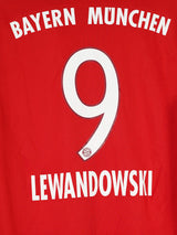 Bayern Munich Home Shirt 2015/16 Lewandowski 9 (L)