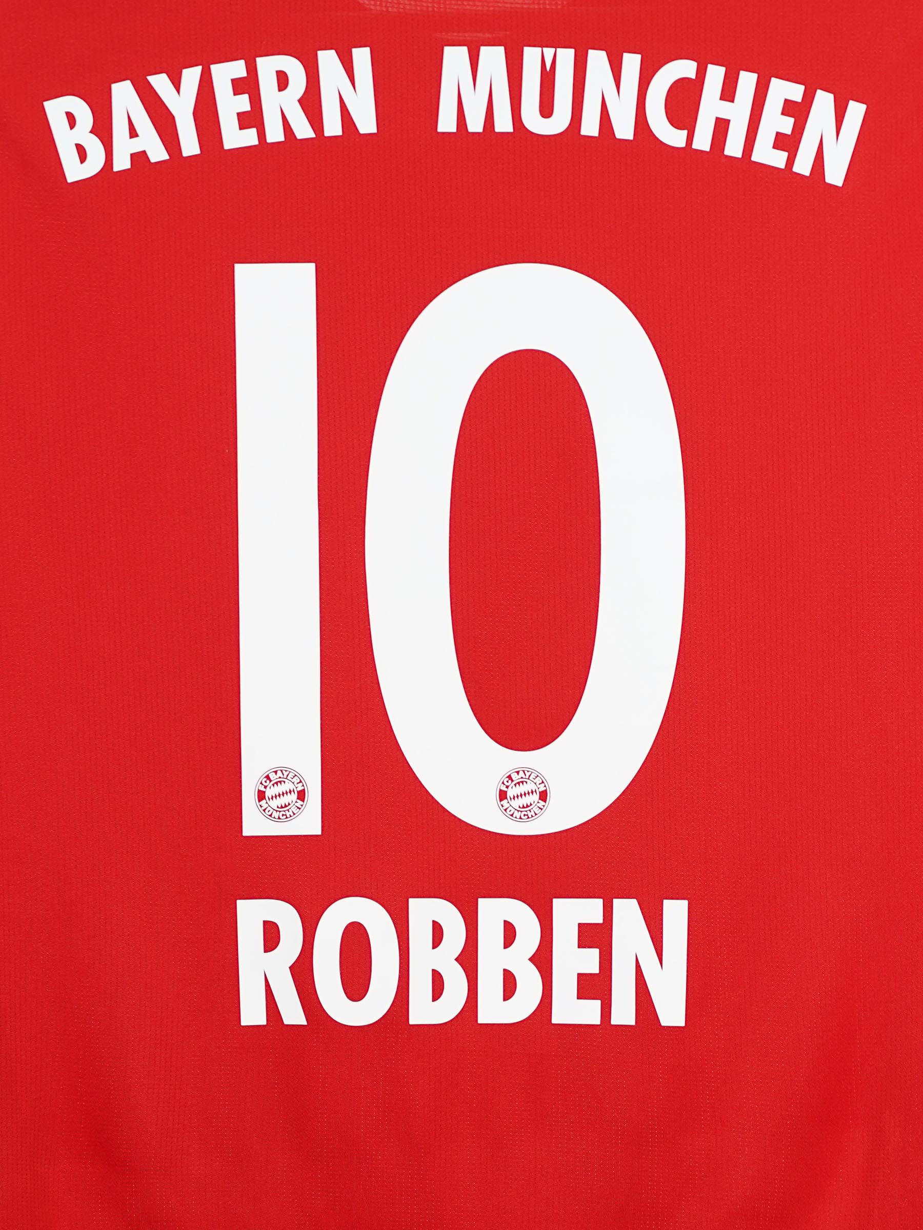 Bayern Munich Home Shirt 2015/16 Robben 10 (L)
