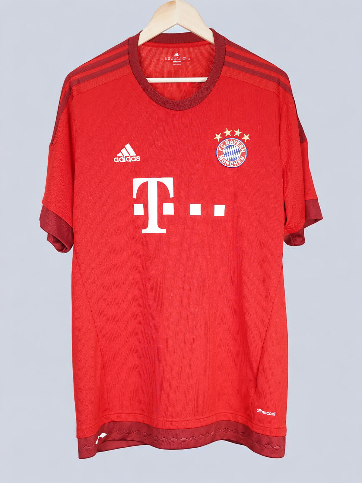  FC Bayern München ROBBEN 10 2015/16 Bayern Munich Robben #10 Home Shirt (XXL) Adidas