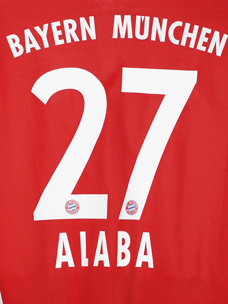 Bayern Munich Home Shirt 2016/17 Alaba 27 (M)