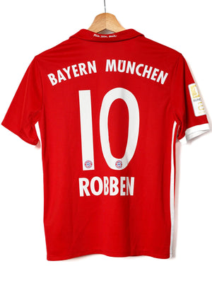 Bayern Munich Home Shirt 2016/17 Robben 10 (L Kids)