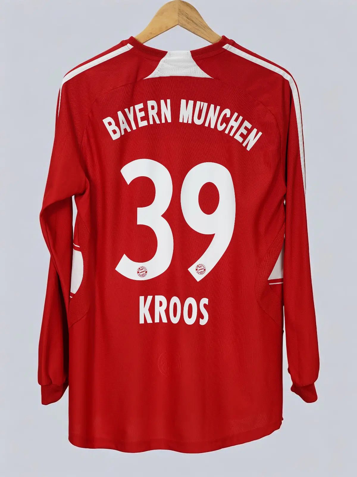 Bayern Munich Home Shirt L/S 2007/9 Kroos 39 (M)