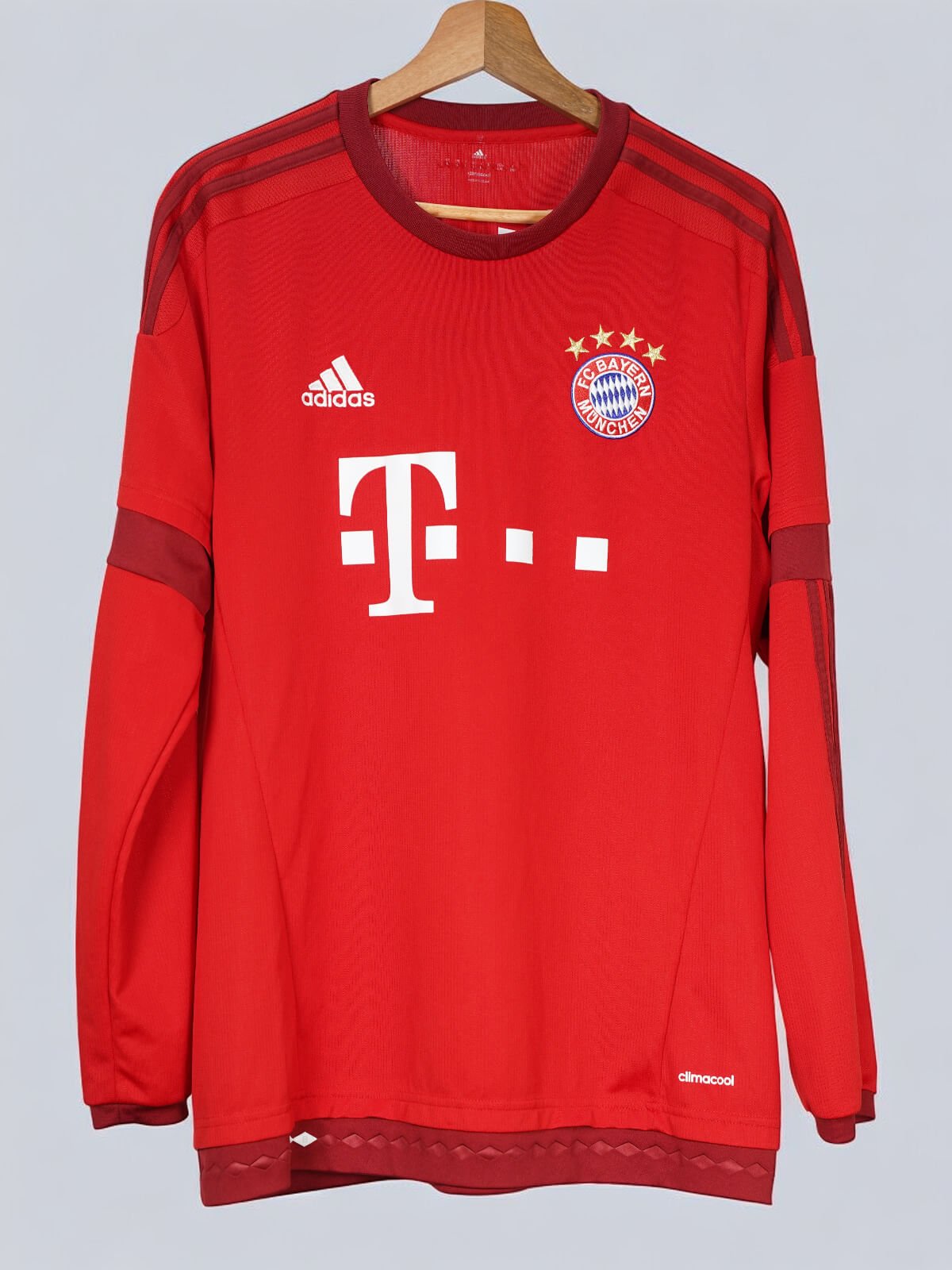 Bayern Munich Home Shirt L/S 2015/16 Lewandowski 9 (L)