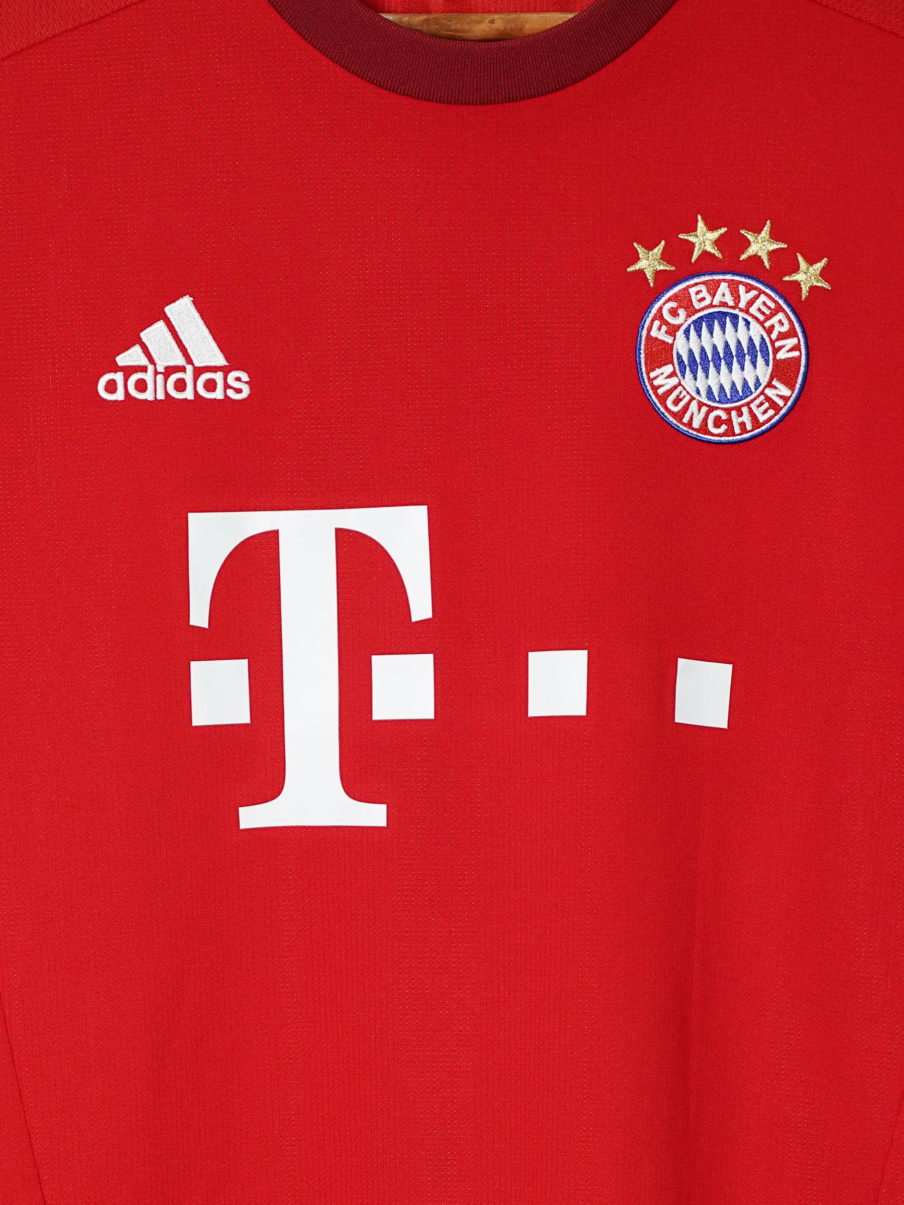 Bayern Munich Home Shirt L/S 2015/16 Lewandowski 9 (M)