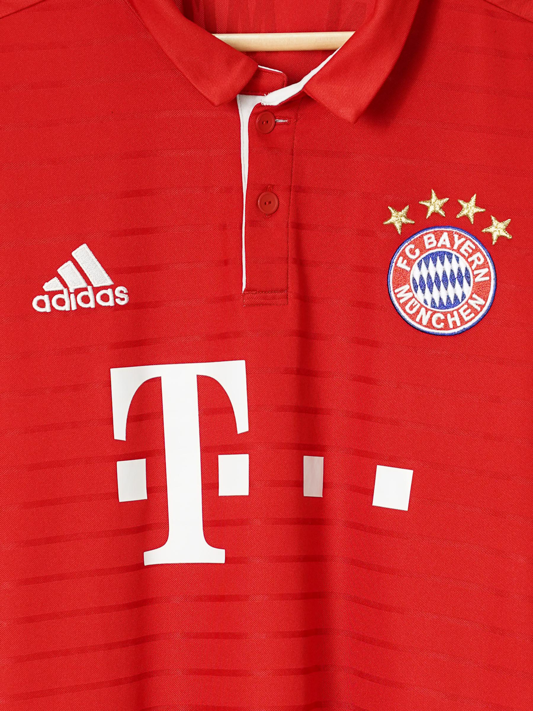 Bayern Munich Home Shirt L/S 2016/17 Ribery 7 (XL)