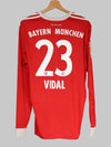 Bayern Munich L/S Home Shirt 2017/18 Vidal #23 (L)