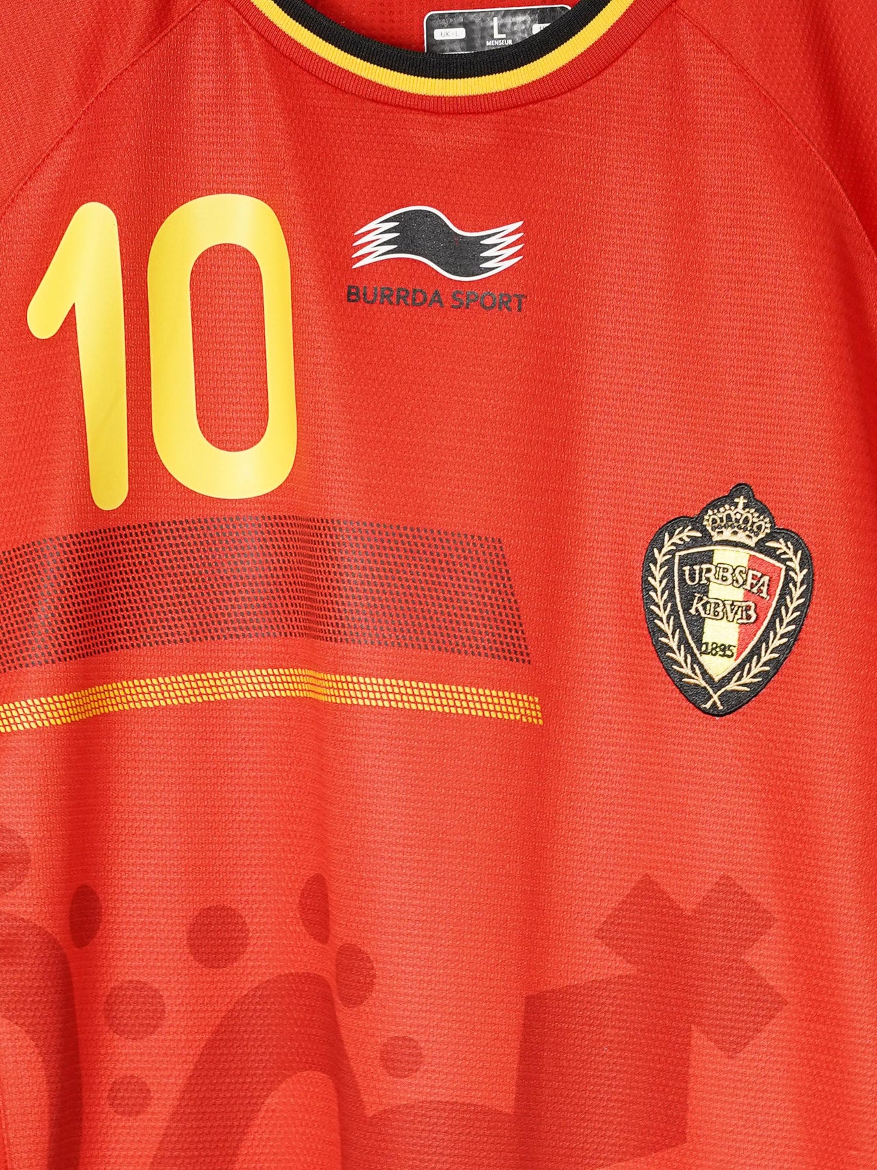 Belgium Home Shirt 2014/15 E.Hazard 10 (L)