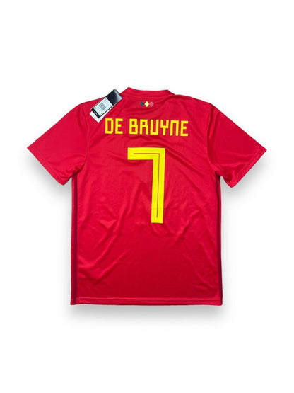 Belgium Home Shirt 2018/19 De Bruyne #7 BNWT - 10/10 - M