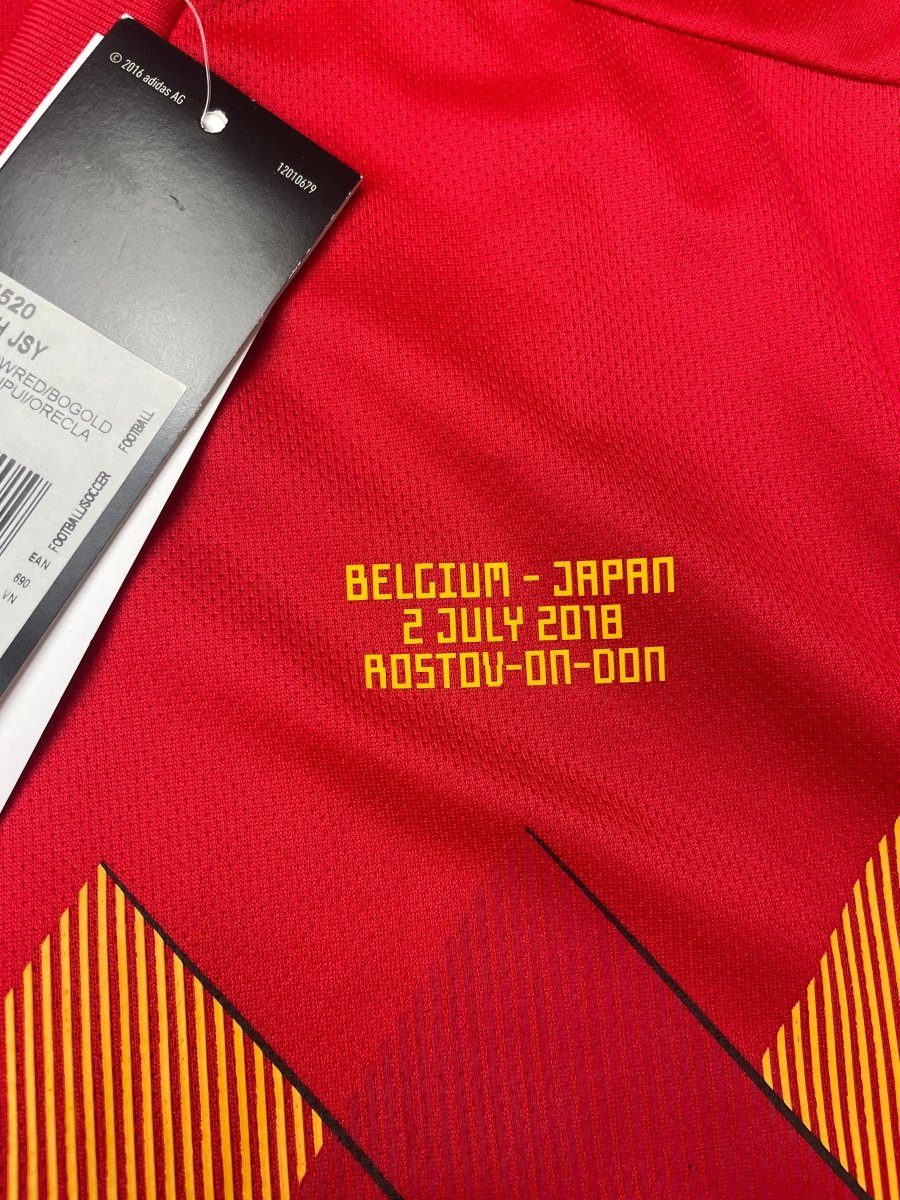 Belgium Home Shirt 2018/19 De Bruyne #7 BNWT - 10/10 - M