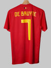 Belgien Startseite <tc>Trikot</tc> 2018/19 De Bruyne #7 (S)