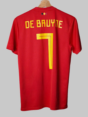 Belgium Home Shirt 2018/19 De Bruyne 7 (S)