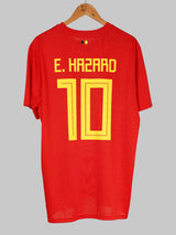 Belgium Home Shirt 2018/19 E.Hazard 10 (XL)