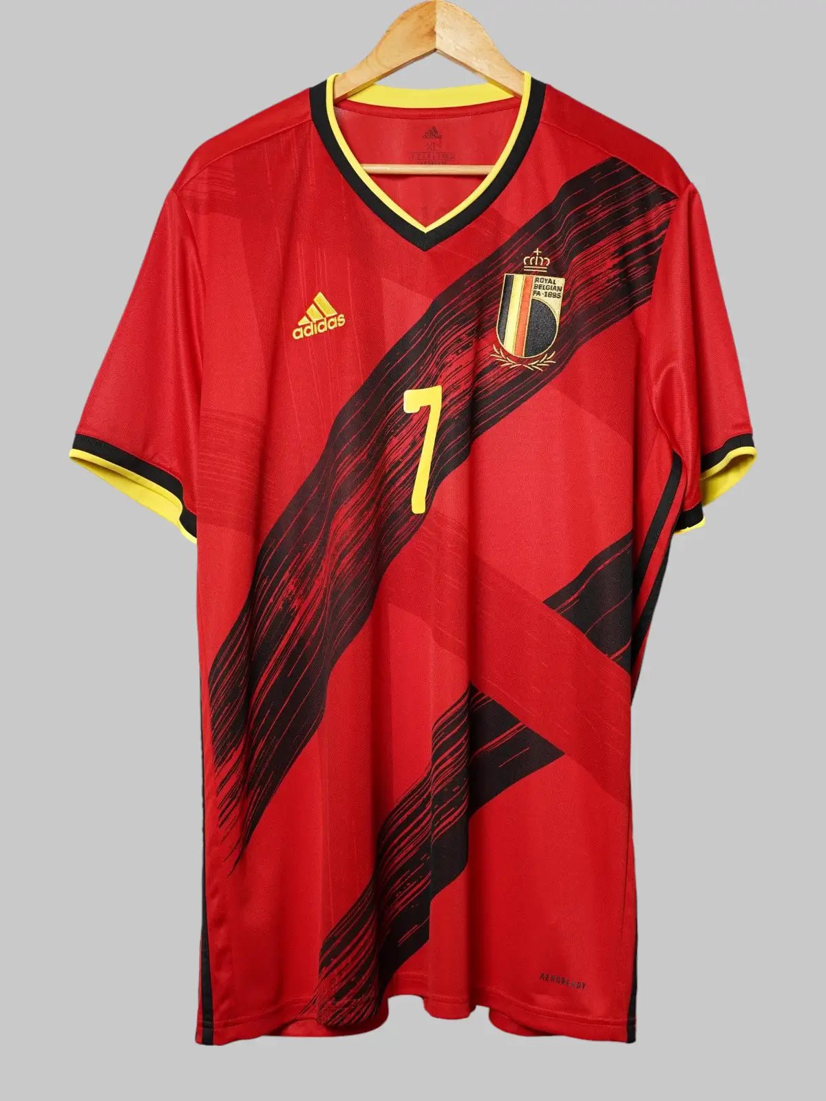 2020/21 Belgium De Bruyne #7 Home Shirt (XL) Adidas – First11