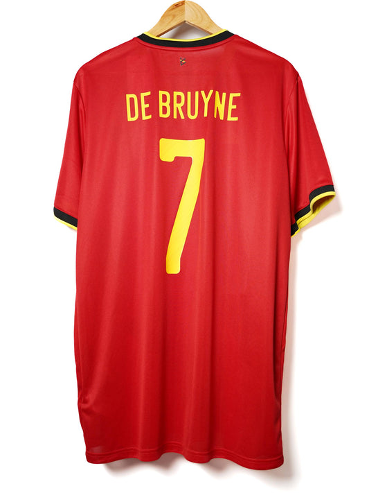 Belgium Home Shirt 2020/21 De Bruyne 7 (XL)