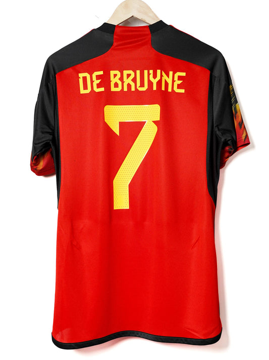 Belgium Home Shirt 2022/23 De Bruyne 7 (M)