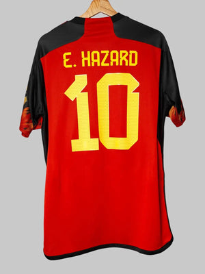 Camiseta local Bélgica 2022/23 E.Hazard 10 (L)