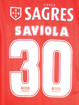 Benfica Home Shirt 2010/11 Saviola 30 (L)