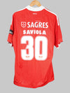 Camiseta Benfica local 2010/11 Saviola #30 (L)