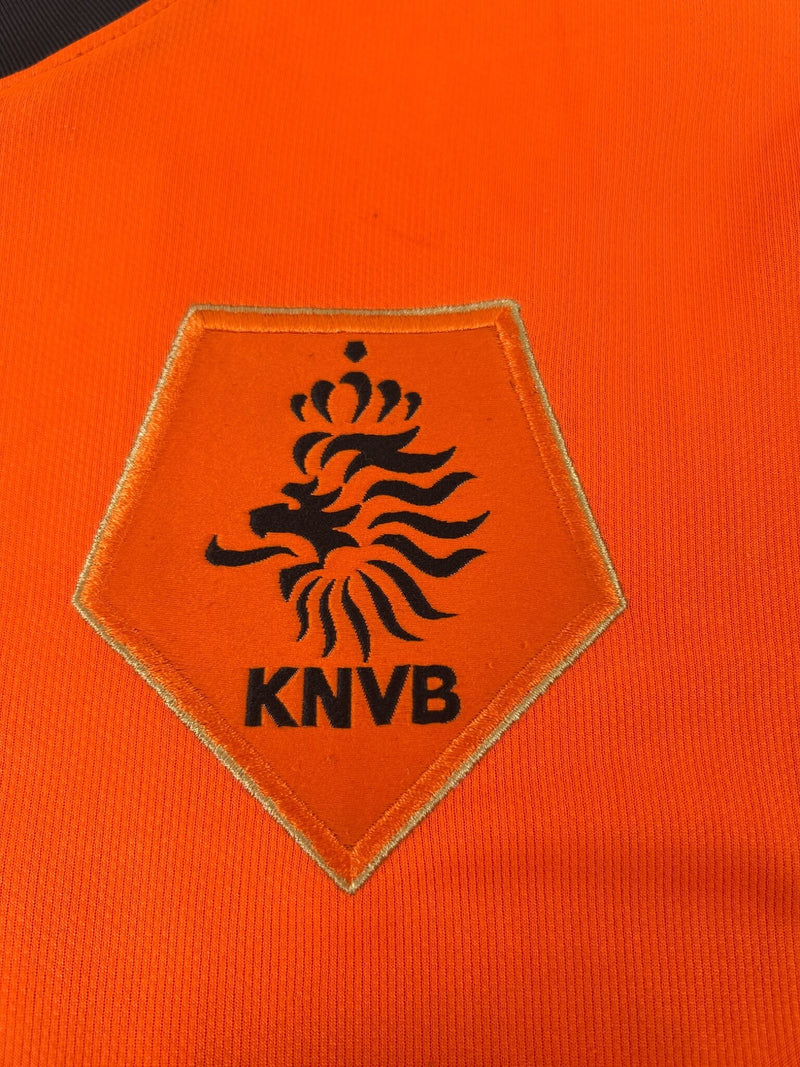 Netherlands Home Shirt Player Issue 2010/11 V.Bronckhorst #5 (M)