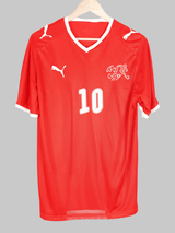 2008/09 Switzerland Nkufo #10 Home Shirt (L)
