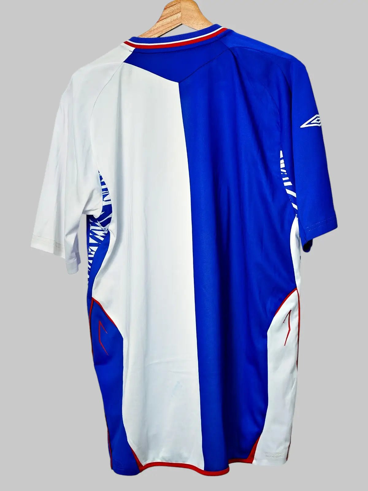 Black Burn Rovers Home Shirt 2007/8 (L)