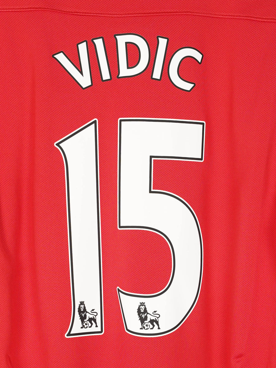 2011/12 Manchester United Vidic #15 Home Shirt (L)