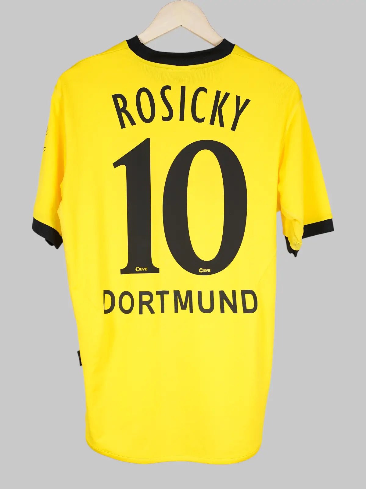 Borussia Dortmund Home Shirt 2003/4 Rosicky 10 (M)